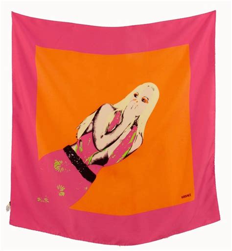 donatella Versace scarf